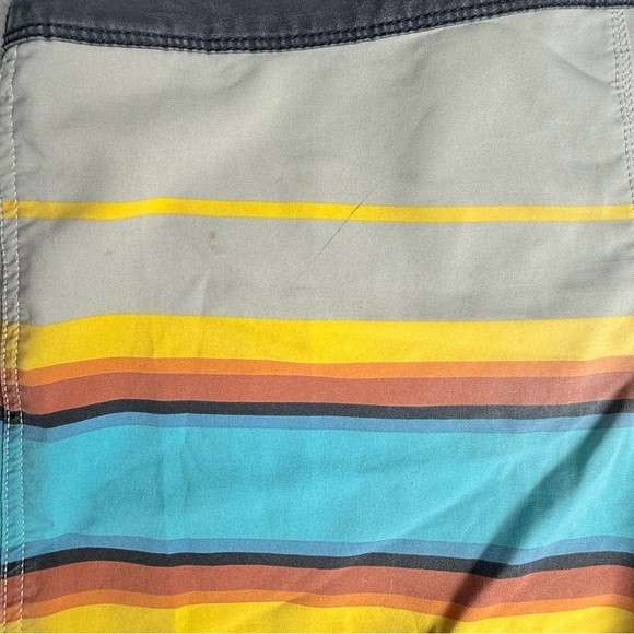 Billabong Men's Multicolor Striped Swim Shorts - Picture 7 of 10